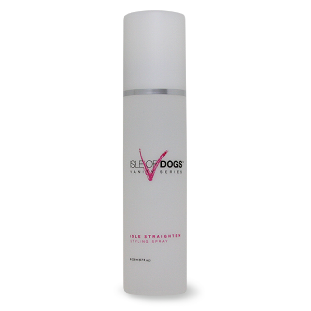 Straighten dog Hair With Isle Straightener